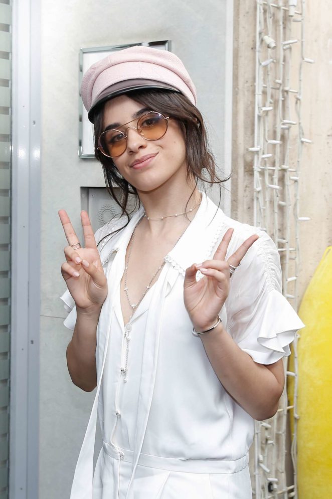 Camila Cabello - Arriving at her hotel in Paris